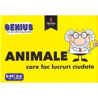 Genius: Joc de cultura generala. Animale care fac lucruri ciudate