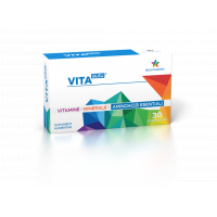 VITABLEU - vitamine, minerale, aminoacizi esentiali, 30 comprimate, BLEU PHARMA