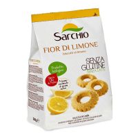 Biscuiti fara gluten cu lamaie bio 200g, Sarchio