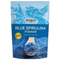 Spirulina albastra pudra, eco-bio 75g Dragon Superfoods