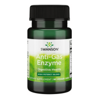 Anti-Gas Enzyme, Complex de Enzime pentru Sistemul Digestiv, 90 capsule, Swanson