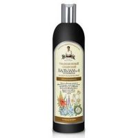 Balsam Natural pentru Volum si Stralucire cu Propolis, 550 ml, Bunica Agafia