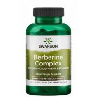 Berberine Complex With Cinnamon, Gymnema and Fenugreek 90 cps - Swanson
