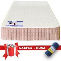 Saltea SuperOrtopedica Lux Saltex 90x190 cm + Husa cu elastic