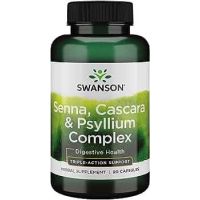 Senna Psyllium Cascara Complex, 90 Capsule, Swanson