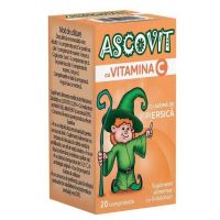 Ascovit Piersica 100mg 20 comprimate - HIPOCRATE