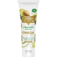 Crema de maini hranitoare cu Omega 3, 6, 9 si ulei de avocado, Omega Plus, 75 ml, Cosmetic Plant