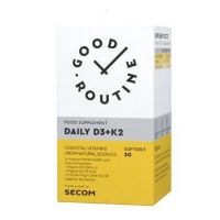 DAILY D3 + K2, 30 Capsule Moi - SECOM