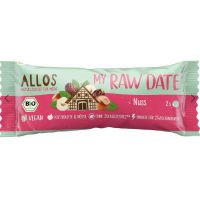 Baton din curmale si nuci Eco-Bio 32g - Allos