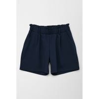 Pantaloni scurti uni cu talie elastica