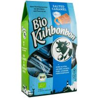 Caramele cu lapte si flori de sare, eco-bio, fara gluten, 105 g, Savitor