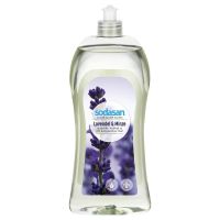Detergent lichid de vase cu lavanda si menta, 1 L, Sodasan