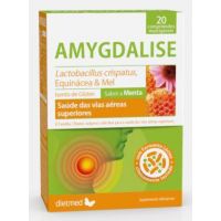 AMYGDALISE, dureri de gat si amigdalita, 20 comprimate masticabile - DIETMED