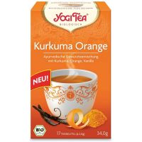 Ceai Curcuma, Portocale Si Vanilie Eco-Bio 17 plicuri - YOGI TEA