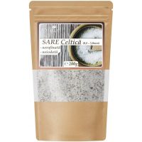 Sare celtica grunjoasa, nerafinata, neiodata 200g - Pronat