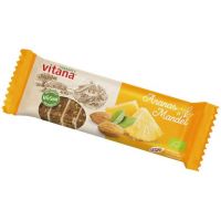 Baton cu ananas si migdale, 60g - Vitana