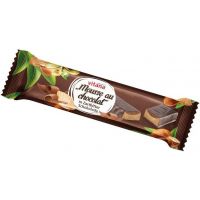 Baton cu migdale si Mousse de ciocolata neagra, 40g - Vitana