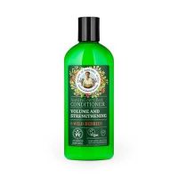 Balsam Natural pentru Volum si Intarirea Firului de Par cu 5 Fructe de Padure, 260 ml, Bunica Agafia
