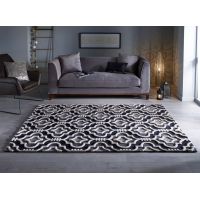 Covor Amira Grey, Flair Rugs, 120 x 170 cm, bumbac, gri