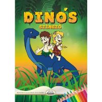 Dinos szinezo, editura Kedvenc Kiado