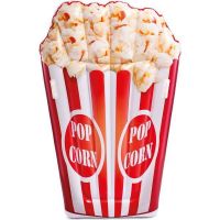 Saltea gonflabila pentru plaja, Popcorn, Intex, 178 - 124 cm, 58779