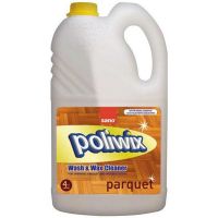 Detergent pentru Podele si Parchet din Lemn Natural - Sano Poliwix Parquet Wash &amp; Wax Cleaner, 4000 ml