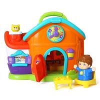 Set Casuta cu Papusa si Accesorii Hola Toys cu Lumini si Sunete