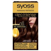 Vopsea de Par Demi-permanenta - Syoss Professional Performance Oleo Intense Permanent Oil Color, nuanta 4-18 Saten Mokka