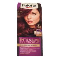 Vopsea de Par Permanenta - Schwarzkopf Palette Intensive Color Creme Long-Lasting Intensity Permanent, nuanta 4-88 (RF3) Rosu Inchis Intens