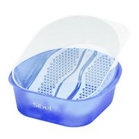 Cadita pedichiura + 20 buc. rezerve transparente, Sinelco