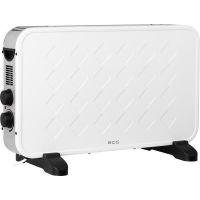 Convector electric de podea ECG TK 2070 Alb, 2000W, 2 trepte de putere