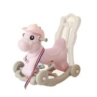 Calut Balansoar pentru fetite Micul Cowboy 2 in 1