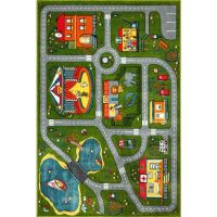Covor Pentru Copii, Kolibri Drumulete 11061, 120x170 cm, 2300 gr/mp
