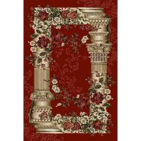 Covor Clasic, Lotos Coloane 532, Rosu, 80x150 cm, 1800 gr/mp