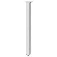 Picior pentru masa din aluminiu, cu profil patrat 46x46 mm, finisaj aluminiu, H710 - Maxdeco