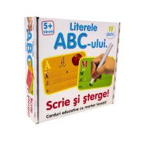 Joc de scriere si stergere pentru copii, ABC, 7Toys