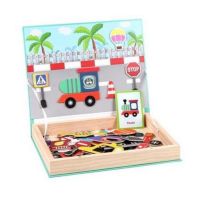 Carte Magnetica Montessori - Mijloace de transport, 7Toys
