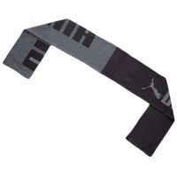 Fular unisex Puma Knit Scarf 05405701, Marime universala, Negru