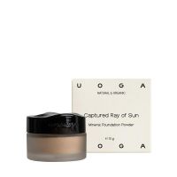 Fond de ten pudra vegan, natural cu chihlimbar, Captured Ray of Sun, Uoga Uoga, 10g