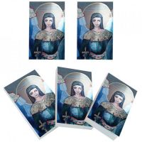 Set 5 carnetele de buzunar Arhanghelul Mihail 1, 5 x 8 cm, 100 foi veline