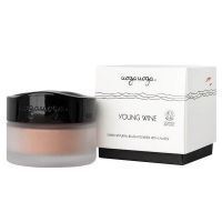 Blush pulbere natural, vegan cu chihlimbar, Young Wine, Uoga Uoga, 4g