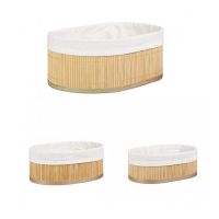 Set 3 x Cosuri de depozitare, Bambus - Caerus Capital