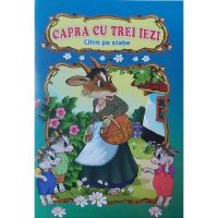 Capra cu trei iezi. Citim pe silabe, editura Coresi