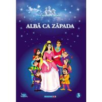 Alba ca Zapada. Carte de colorat, editura Eurobookids