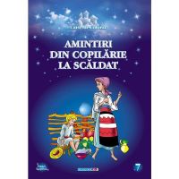 Amintiri din copilarie: la scaldat (carte de colorat)