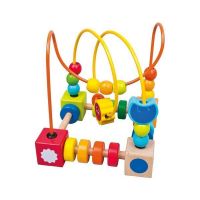 Labirint color cu margele, 7Toys