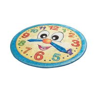 Covor pentru copii Watch Oval, Multicolor, 140cm