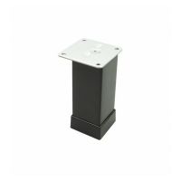 Picior model KARE 40x40, 100 mm, finisaj negru mat