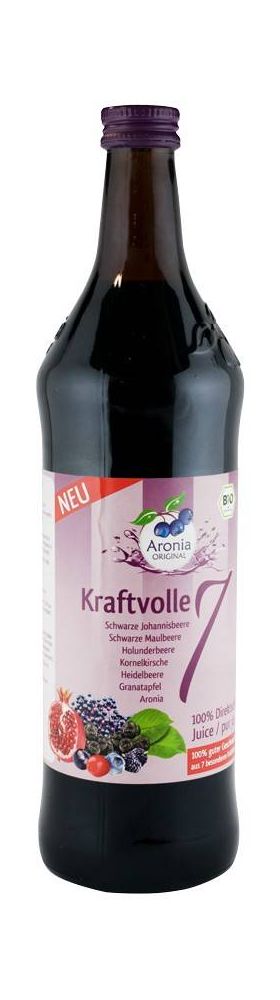 Suc din 7 superfructe - eco-bio 700ml - Aronia Original