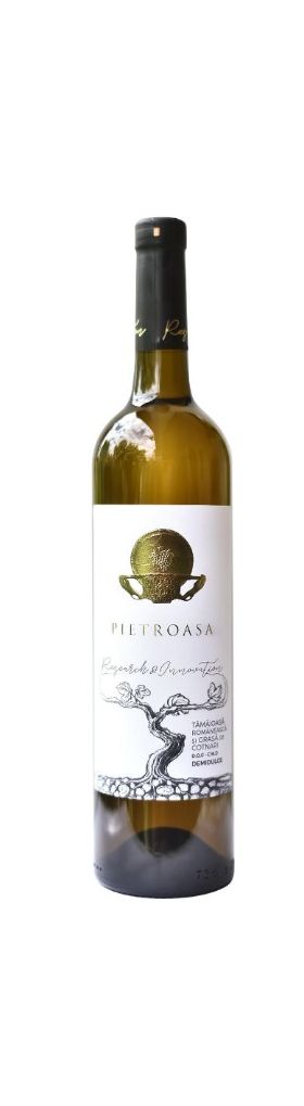 Vin alb - Tamaioasa Romaneasca & Grasa de Cotnari, demidulce, 2019 | Pietroasa Veche